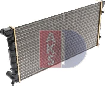 AKS Dasis 040690N - Radiators, Motora dzesēšanas sistēma autospares.lv