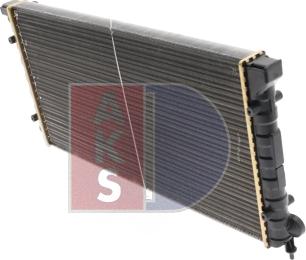 AKS Dasis 040690N - Radiators, Motora dzesēšanas sistēma autospares.lv