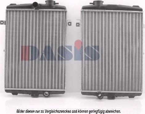 AKS Dasis 040040N - Radiators, Motora dzesēšanas sistēma www.autospares.lv