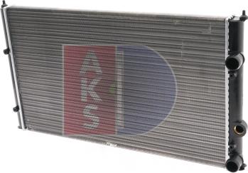 AKS Dasis 040030N - Radiators, Motora dzesēšanas sistēma autospares.lv