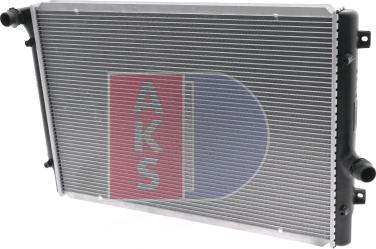 AKS Dasis 040026N - Radiators, Motora dzesēšanas sistēma www.autospares.lv