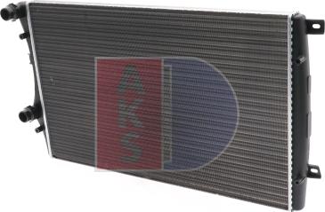 AKS Dasis 040021N - Radiators, Motora dzesēšanas sistēma www.autospares.lv