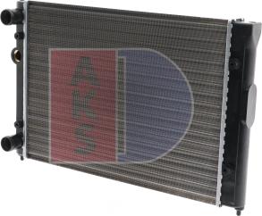 AKS Dasis 040870N - Radiators, Motora dzesēšanas sistēma autospares.lv