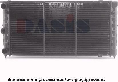 AKS Dasis 040380N - Radiators, Motora dzesēšanas sistēma www.autospares.lv