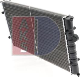 AKS Dasis 040780N - Radiators, Motora dzesēšanas sistēma autospares.lv