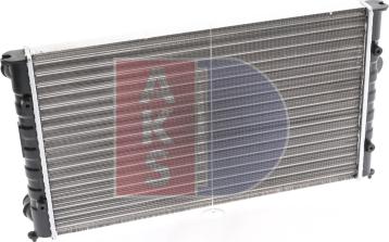 AKS Dasis 040780N - Radiators, Motora dzesēšanas sistēma autospares.lv