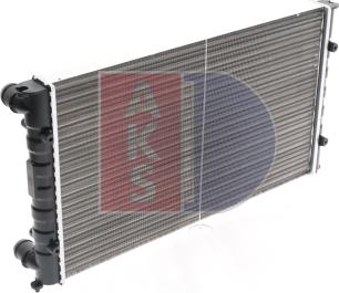 AKS Dasis 040780N - Radiators, Motora dzesēšanas sistēma autospares.lv