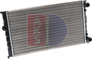 AKS Dasis 040780N - Radiators, Motora dzesēšanas sistēma autospares.lv