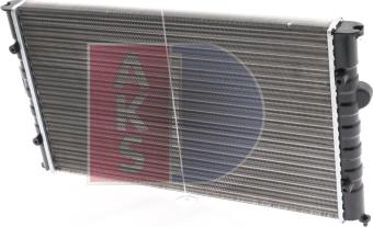 AKS Dasis 040780N - Radiators, Motora dzesēšanas sistēma autospares.lv