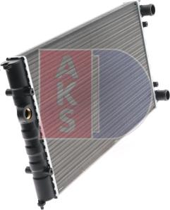 AKS Dasis 040780N - Radiators, Motora dzesēšanas sistēma autospares.lv