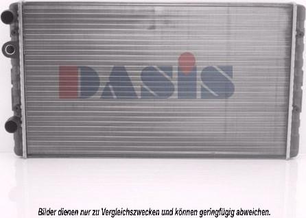 AKS Dasis 041610N - Radiators, Motora dzesēšanas sistēma autospares.lv