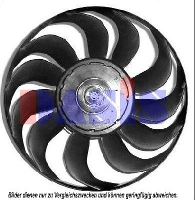 AKS Dasis 048540N - Ventilators, Motora dzesēšanas sistēma autospares.lv