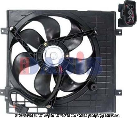 AKS Dasis 048044N - Ventilators, Motora dzesēšanas sistēma www.autospares.lv