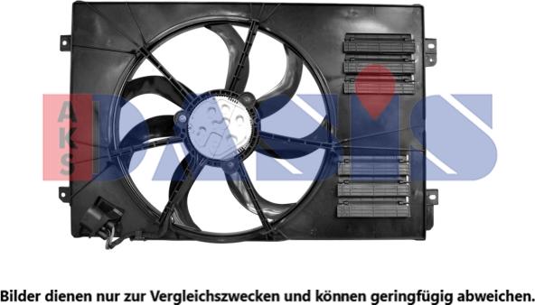 AKS Dasis 048060N - Ventilators, Motora dzesēšanas sistēma www.autospares.lv