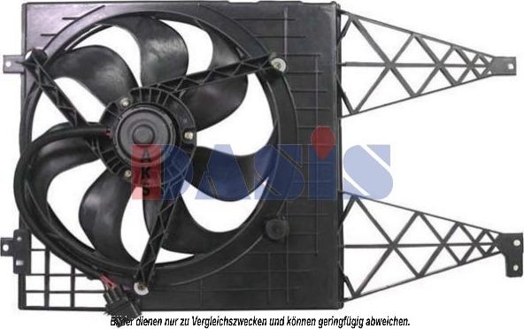 AKS Dasis 048082N - Ventilators, Motora dzesēšanas sistēma www.autospares.lv