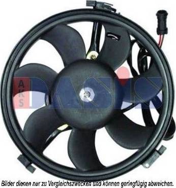 AKS Dasis 048079N - Ventilators, Motora dzesēšanas sistēma autospares.lv