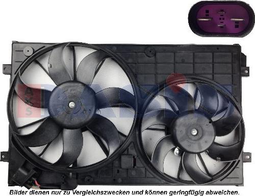 AKS Dasis 048108N - Ventilators, Motora dzesēšanas sistēma www.autospares.lv