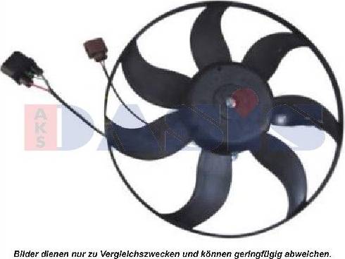 AKS Dasis 048102N - Ventilators, Motora dzesēšanas sistēma www.autospares.lv