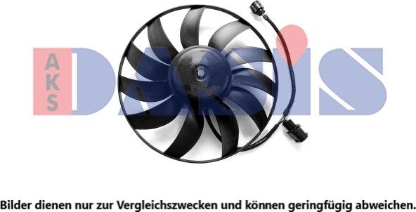 AKS Dasis 048132N - Ventilators, Motora dzesēšanas sistēma www.autospares.lv