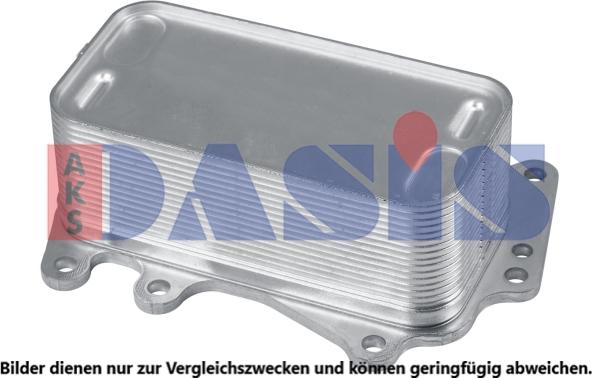 AKS Dasis 056062N - Eļļas radiators, Motoreļļa www.autospares.lv