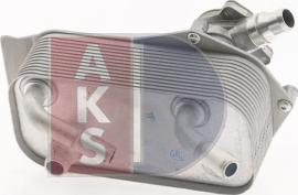 AKS Dasis 056029N - Eļļas radiators, Automātiskā pārnesumkārba www.autospares.lv