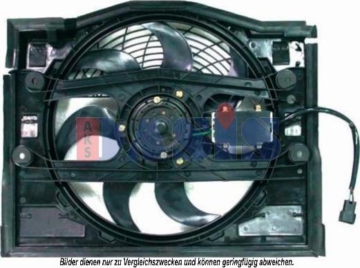 AKS Dasis 058048N - Ventilators, Motora dzesēšanas sistēma www.autospares.lv