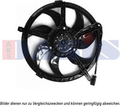 AKS Dasis 058077N - Ventilators, Motora dzesēšanas sistēma www.autospares.lv