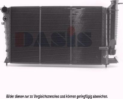 AKS Dasis 060740N - Radiators, Motora dzesēšanas sistēma www.autospares.lv