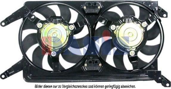 AKS Dasis 018006N - Ventilators, Motora dzesēšanas sistēma www.autospares.lv