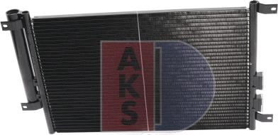 AKS Dasis 012280N - Kondensators, Gaisa kond. sistēma www.autospares.lv