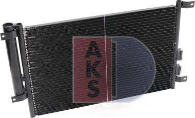 AKS Dasis 012280N - Kondensators, Gaisa kond. sistēma www.autospares.lv