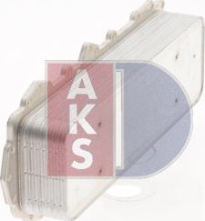 AKS Dasis 026008N - Eļļas radiators, Motoreļļa www.autospares.lv