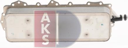 AKS Dasis 026008N - Eļļas radiators, Motoreļļa www.autospares.lv