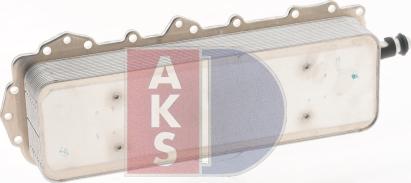 AKS Dasis 026008N - Eļļas radiators, Motoreļļa www.autospares.lv