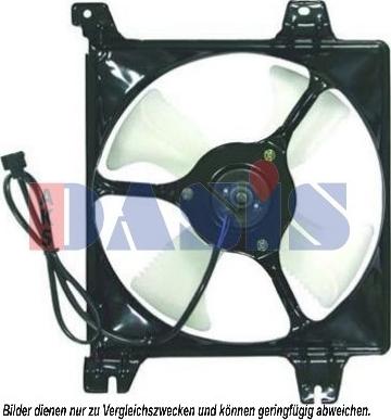 AKS Dasis 148035N - Ventilators, Motora dzesēšanas sistēma autospares.lv