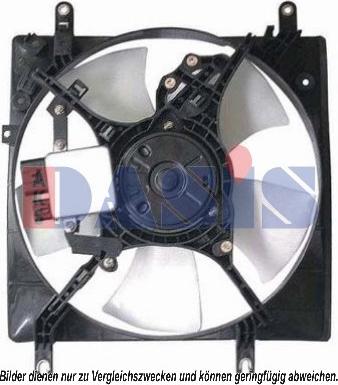 AKS Dasis 148025N - Ventilators, Motora dzesēšanas sistēma autospares.lv