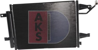 AKS Dasis 142023N - Kondensators, Gaisa kond. sistēma www.autospares.lv