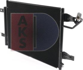 AKS Dasis 142023N - Kondensators, Gaisa kond. sistēma www.autospares.lv