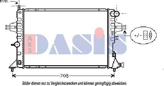 AKS Dasis 150046N - Radiators, Motora dzesēšanas sistēma www.autospares.lv