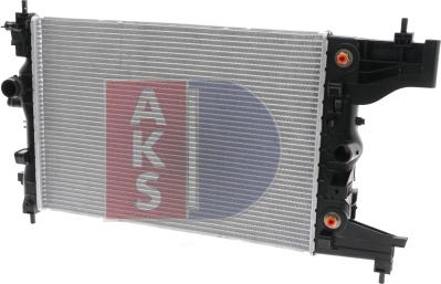 AKS Dasis 150102N - Radiators, Motora dzesēšanas sistēma autospares.lv