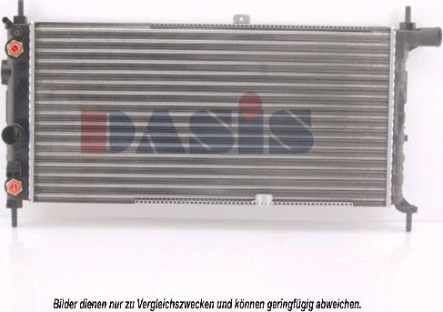 AKS Dasis 150330N - Radiators, Motora dzesēšanas sistēma www.autospares.lv