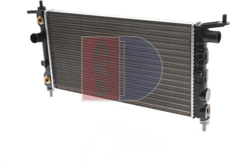 AKS Dasis 151610N - Radiator, engine cooling www.autospares.lv