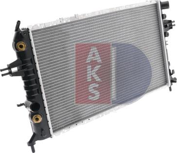 AKS Dasis 151860N - Radiators, Motora dzesēšanas sistēma www.autospares.lv