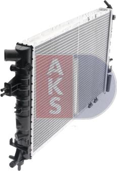 AKS Dasis 151860N - Radiators, Motora dzesēšanas sistēma www.autospares.lv