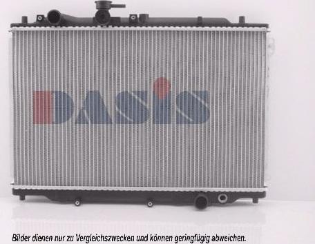AKS Dasis 110270N - Radiators, Motora dzesēšanas sistēma www.autospares.lv