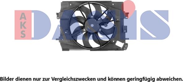 AKS Dasis 188082N - Ventilators, Motora dzesēšanas sistēma www.autospares.lv