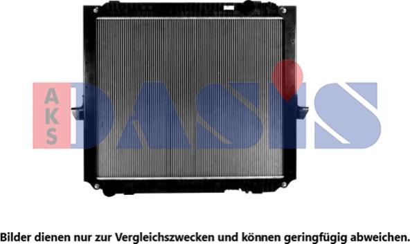 AKS Dasis 130051N - Radiators, Motora dzesēšanas sistēma www.autospares.lv
