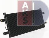 AKS Dasis 132013N - Конденсатор кондиционера www.autospares.lv