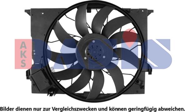 AKS Dasis 128197N - Ventilators, Motora dzesēšanas sistēma www.autospares.lv