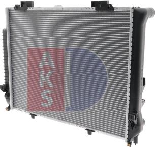 AKS Dasis 123290N - Radiator, engine cooling www.autospares.lv